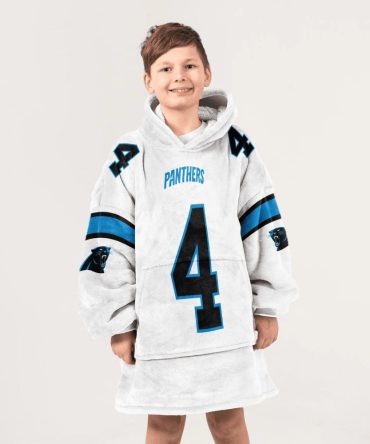 Kid 4 Carolina Football Unisex Blanket Hoodie