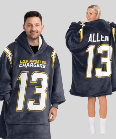 13 Los Angeles C Football Unisex Blanket Hoodie