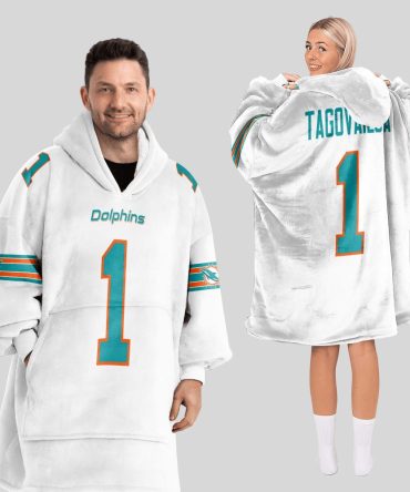 T.T 1 Miami Football Unisex Blanket Hoodie