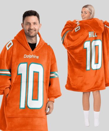 T.H 10 Miami Football Unisex Blanket Hoodie