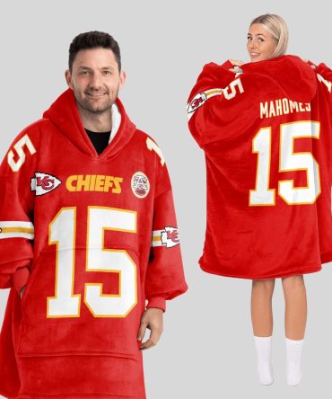 P.M 15 Kansas City Football Unisex Blanket Hoodie