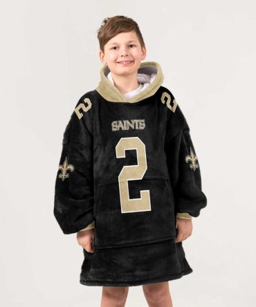 Kid S.R 2 New Orleans Football Unisex Blanket Hoodie