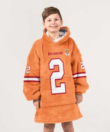 Kid E.E 2 Tampa Bay Football Unisex Blanket Hoodie