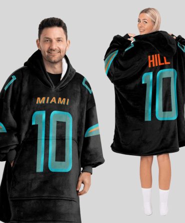 T.H 10 Miami Football Unisex Blanket Hoodie