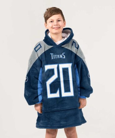 Kid T.P 20 Tennessee Football Unisex Blanket Hoodie