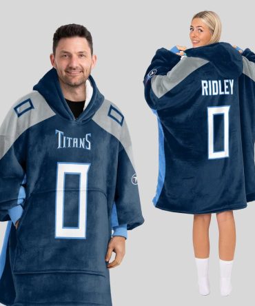 Adult C.R 0 Tennessee Football Unisex Blanket Hoodie