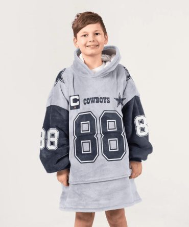 Kid C.L 88 Captain Dallas Football Unisex Blanket Hoodie