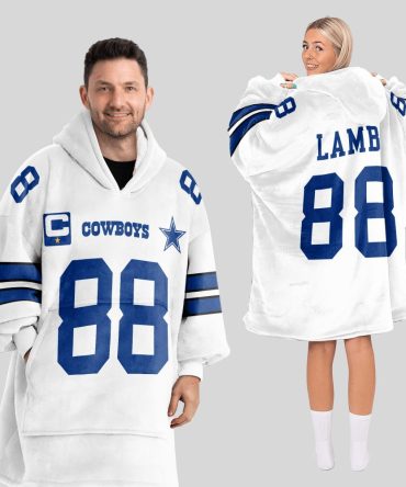 Adult C.L 88 Captain Dalllas Football Unisex Blanket Hoodie