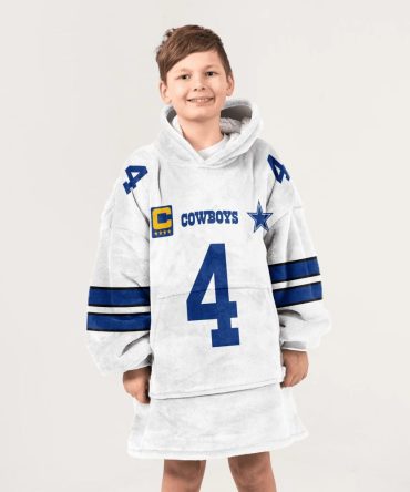Kid D.P 4 Captain Dallas Football Unisex Blanket Hoodie