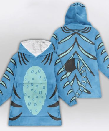 Kpop Demon Hunter Derpy Unisex Blanket Hoodie