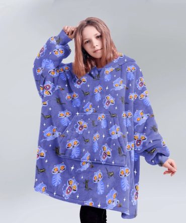 Cat Unisex Blanket Hoodie