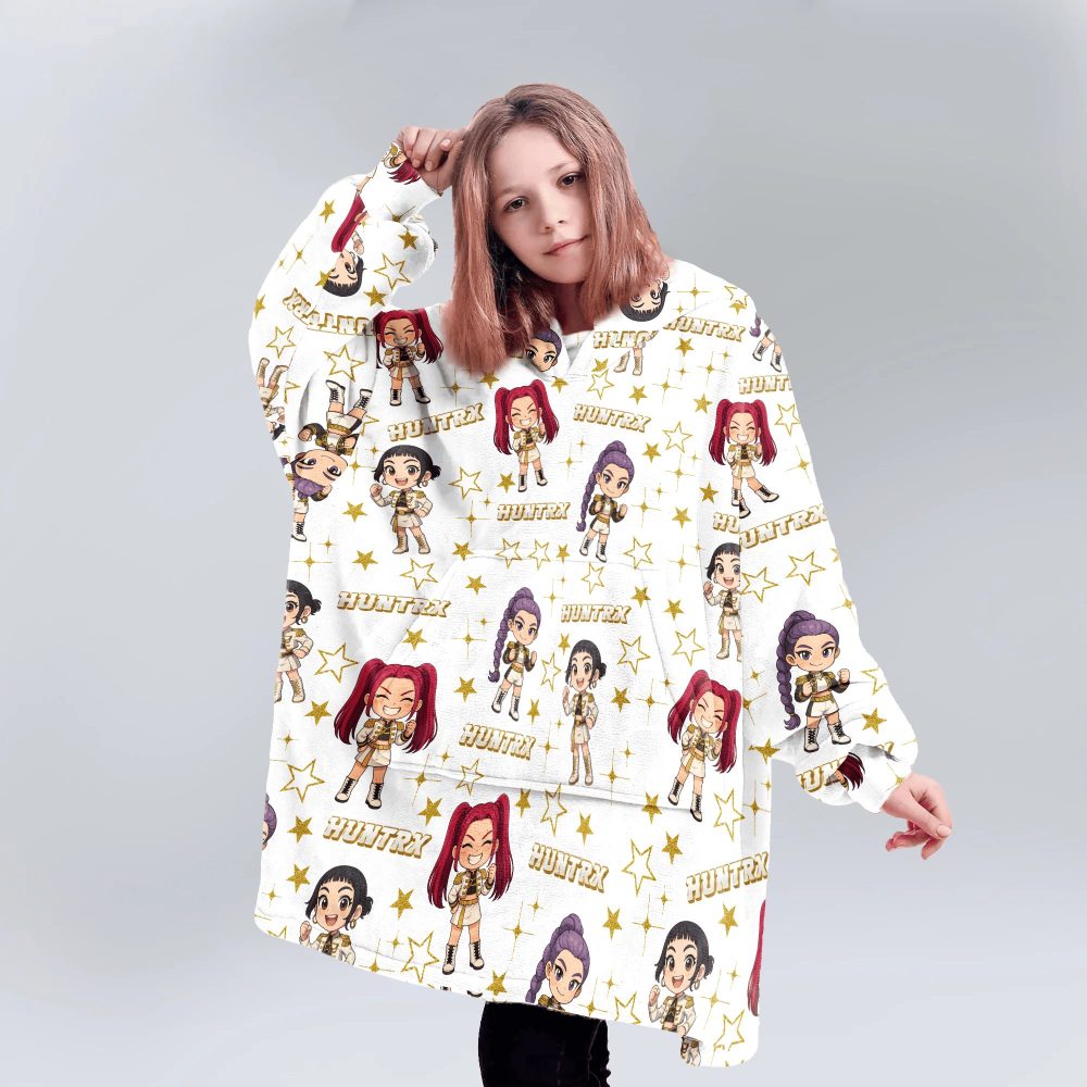 Huntrix Unisex Blanket Hoodie