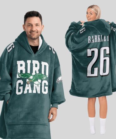 Bird Gang S.B 26 Philadelphia Football Unisex Blanket Hoodie
