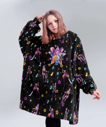 Huntrix Pop Dream Unisex Blanket Hoodie