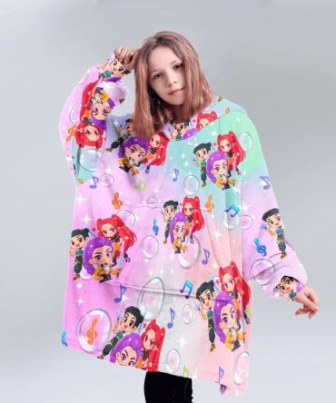 Huntrix Melody Dream Unisex Blanket Hoodie