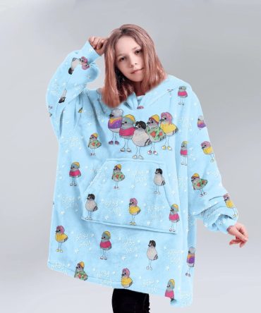 Saja Boys Unisex Blanket Hoodie