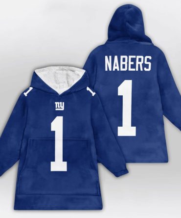 M.N 1 New York G Football Unisex Blanket Hoodie