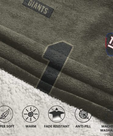 M.N 1 New York G Football Unisex Blanket Hoodie