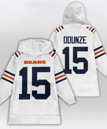 R.O 15 Chicago Football Unisex Blanket Hoodie