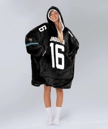 T.L 16 Jacksonville Football Unisex Blanket Hoodie