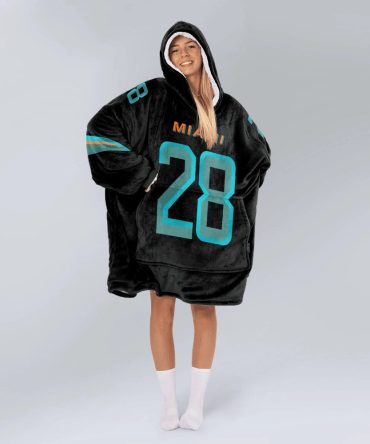 D.A 28 Miami Football Unisex Blanket Hoodie