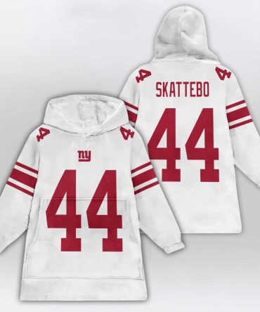 C.S 44 New York G Football Unisex Blanket Hoodie