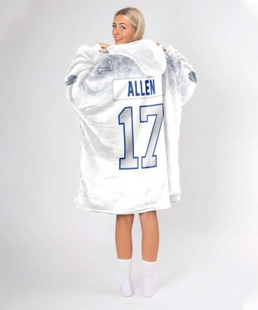 Captain J.A 17 Buffalo Football Unisex Blanket Hoodie