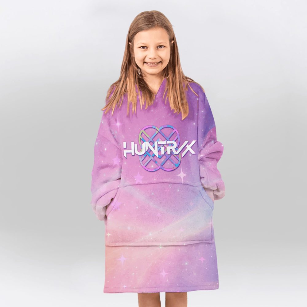 Huntr/X Starlight Unisex Blanket Hoodie - Image 2