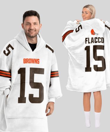J.F 15 Cleveland Football Unisex Blanket Hoodie