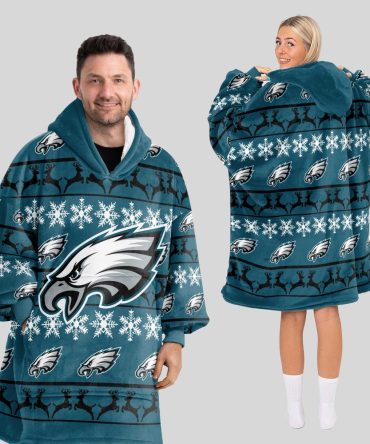 Ugly Philadelphia Football Unisex Blanket Hoodie
