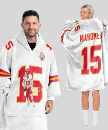P.M 15 Kansas City Football Unisex Blanket Hoodie