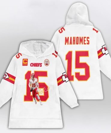 P.M 15 Kansas City Football Unisex Blanket Hoodie