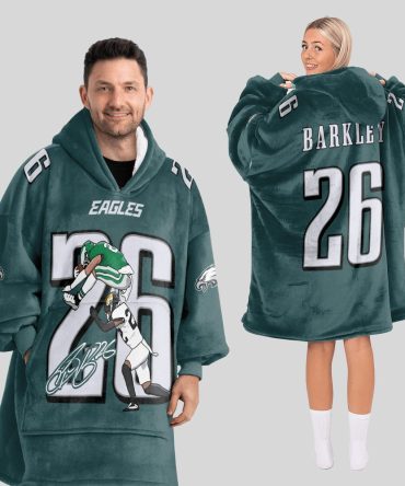 S.B 26 Philadelphia Football Unisex Blanket Hoodie