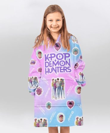 Saja Boys Rainbow Crew Unisex Blanket Hoodie