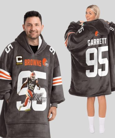 M.G 95 Captain Cleveland Football Unisex Blanket Hoodie