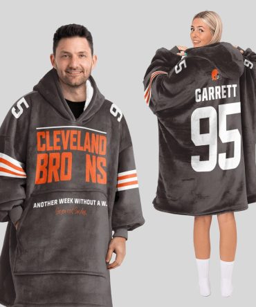 M.G 95 Cleveland Football Unisex Blanket Hoodie
