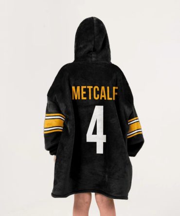 D.M 4 Pittsburgh Football Unisex Blanket Hoodie