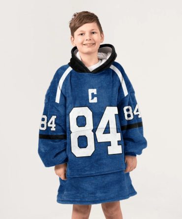 T.W 84 Indianapolis Football Unisex Blanket Hoodie