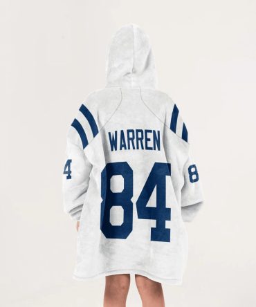 T.W 84 Indianapolis Football Unisex Blanket Hoodie