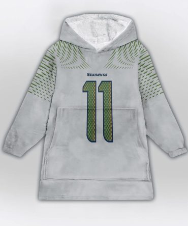J.S 11 Seattle Football Unisex Blanket Hoodie