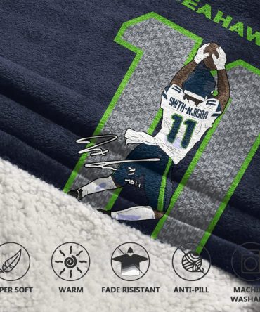 S.N 11 Seattle Football Unisex Blanket Hoodie
