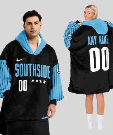 Chicago White Sox Mlb Design Blanket Hoodie Custom Name And Number