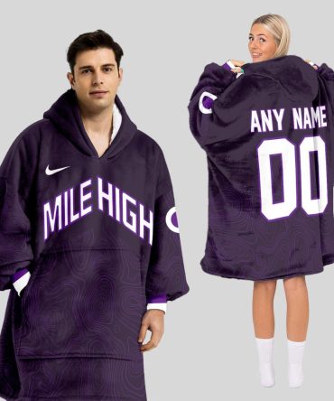 Colorado Rockies Mlb Design Blanket Hoodie Custom Name And Number