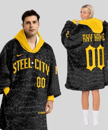 Pittsburgh Pirates Mlb Design Blanket Hoodie Custom Name And Number