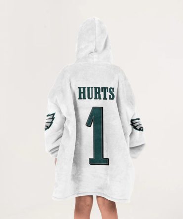 Captain J.H 1 Philadelphia Football Unisex Blanket Hoodie