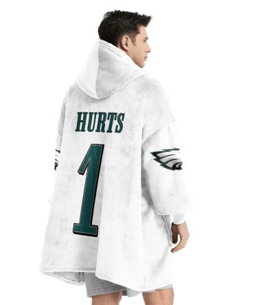 J.H 1 Philadelphia Football Unisex Blanket Hoodie