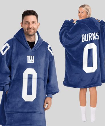 B.B 0 New York G Football Unisex Blanket Hoodie