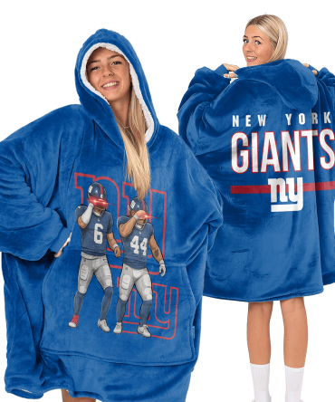New York G Football Unisex Blanket Hoodie
