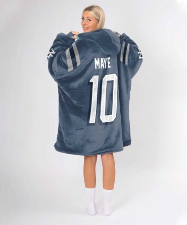 D.M 10 New England Football Unisex Blanket Hoodie