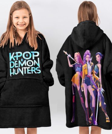 Huntr/X Girl Power Unisex Blanket Hoodie